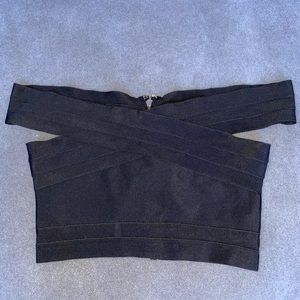 Off-the-Shoulder Crop Top